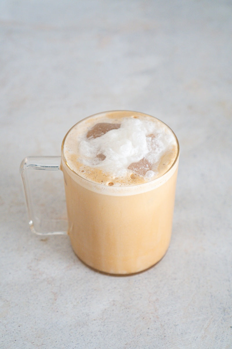Agave iced coffee