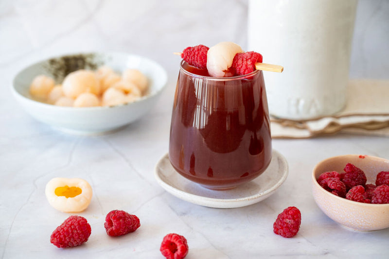Litchi hindbær-rosé