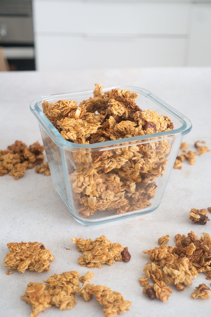 Granola med appelsin og ingefær