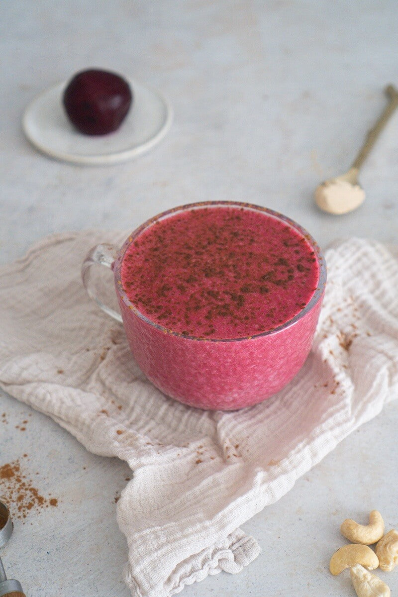 Pink latte