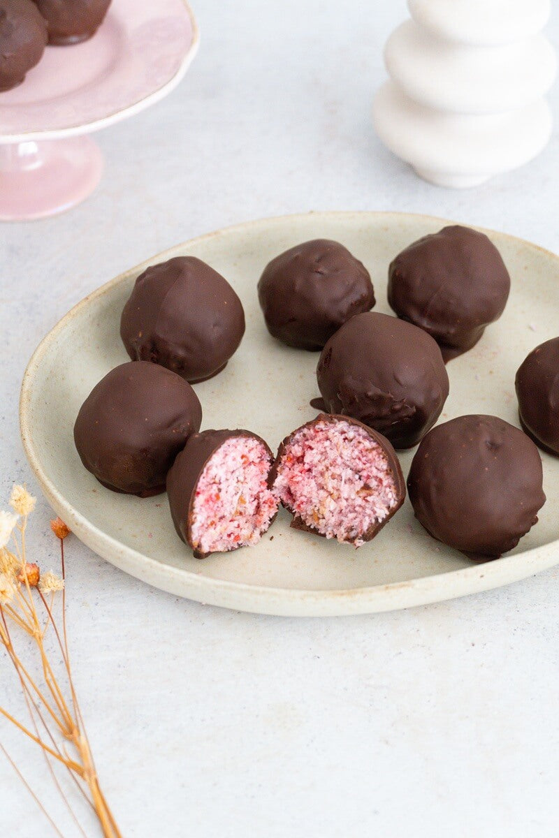 Kærlighedsbidder med jordbær